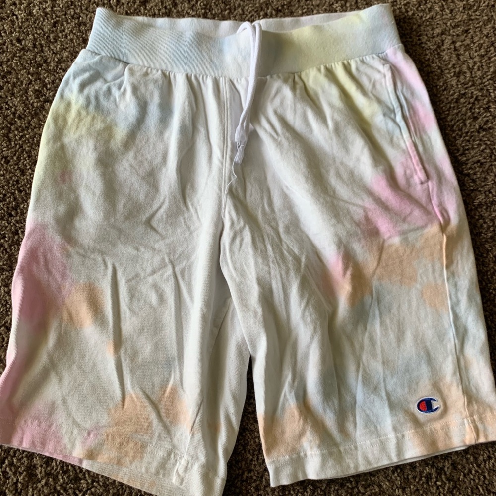 Tie Dye Champion Shorts